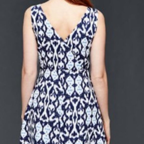 GAP fitted and flare dress multicolor size 2 GAP - Picture 6 of 15